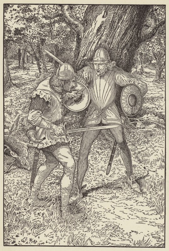 Isten kegyelme, jó fickó, idézem Robin, Fain, ha tudnám a nevedet alkotó: Louis John Rhead