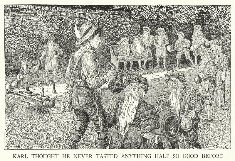 Karl úgy gondolta, hogy még soha nem kóstolt félig ennyire jót (litho) alkotó: Louis John Rhead