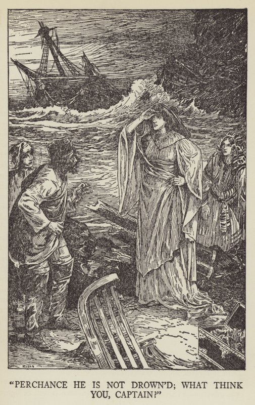 Valószínűleg nem fullad meg; mit gondol, kapitány? alkotó: Louis John Rhead