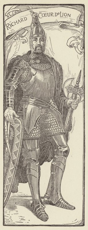 Richard Lion szíve alkotó: Louis John Rhead