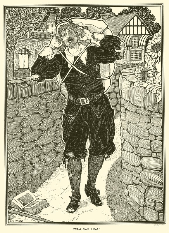 Mit kell tennem? (metszés) alkotó: Louis John Rhead