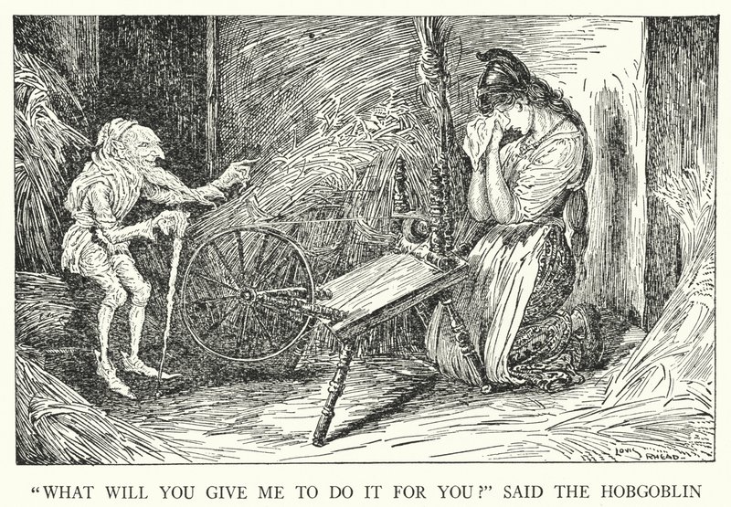 – Mit adsz, hogy megcsináljam? mondta a Hobgoblin (litho) alkotó: Louis John Rhead