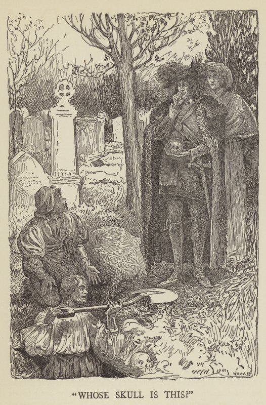 Kié ez a koponya? alkotó: Louis John Rhead