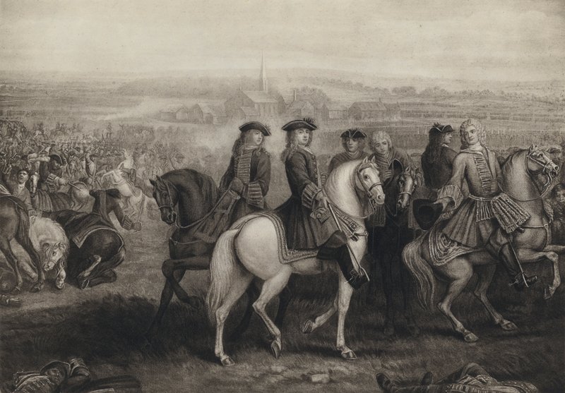 A blenheimi csata alkotó: Louis Laguerre
