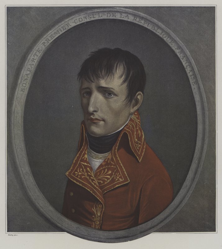 Bonaparte Napóleon, a Francia Köztársaság első konzulja alkotó: Louis Leopold after Boilly