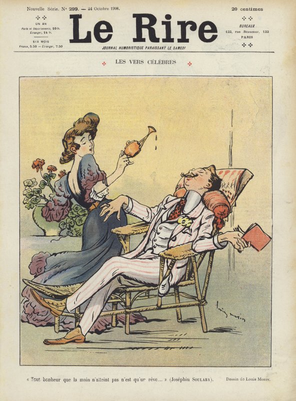 Illusztráció Le Rire alkotó: Louis Morin