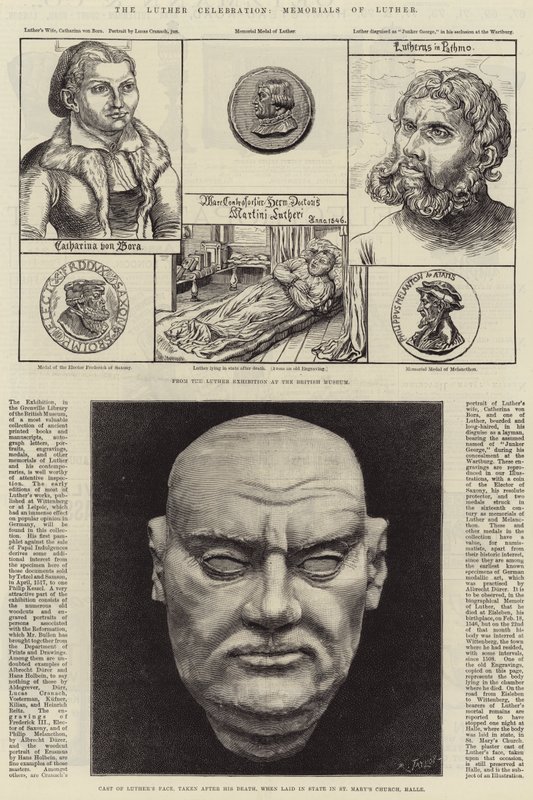 Luther-ünnepség, Luther-emlékművek alkotó: Lucas Cranach the Younger