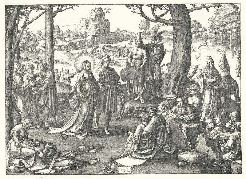 A Magdolna tánca alkotó: Lucas van Leyden