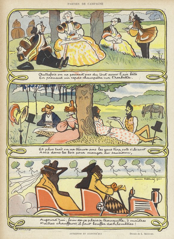 Illusztráció Le Rire alkotó: Lucien Metivet