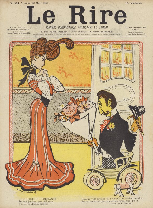 Illusztráció Le Rire alkotó: Lucien Metivet