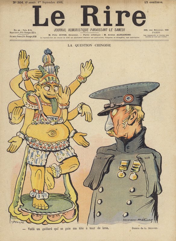 Illusztráció Le Rire alkotó: Lucien Metivet