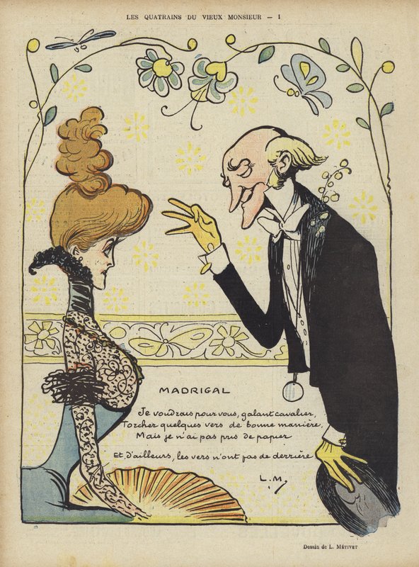 Illusztráció Le Rire alkotó: Lucien Metivet