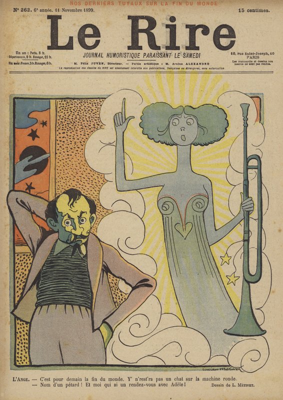 Illusztráció Le Rire alkotó: Lucien Metivet