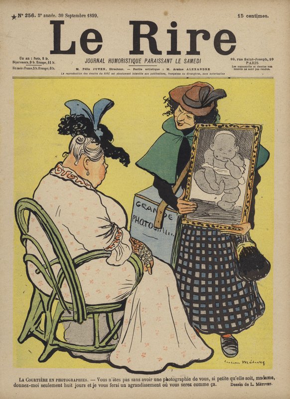 Illusztráció Le Rire alkotó: Lucien Metivet