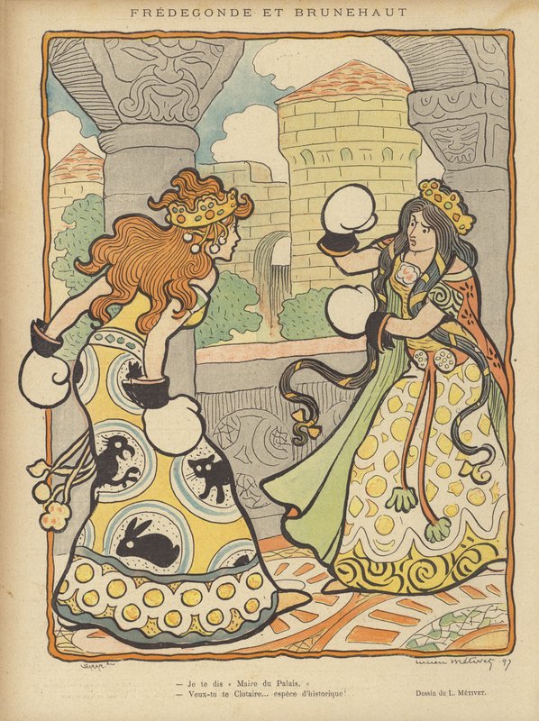 Illusztráció Le Rire alkotó: Lucien Metivet