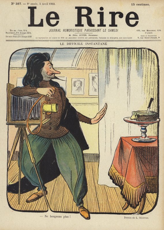 Illusztráció Le Rire alkotó: Lucien Metivet