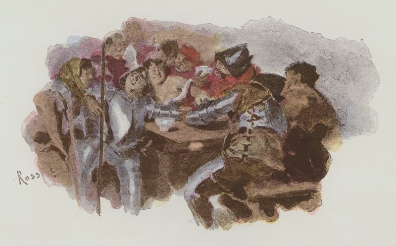 Illusztráció a Notre-Dame De Paris-hoz, Victor Hugo alkotó: Lucius Rossi