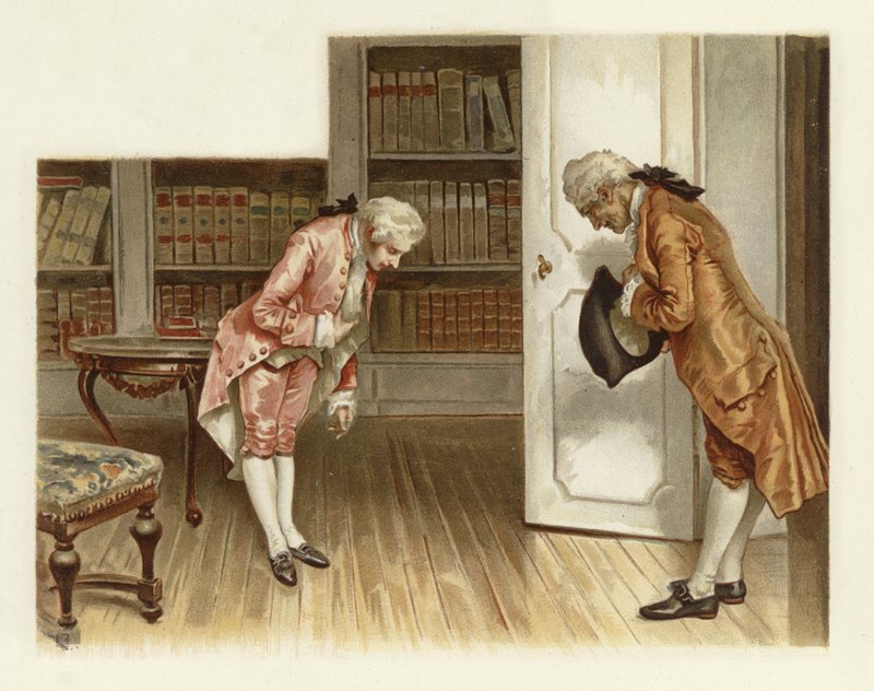 Illusztráció: A botrány iskolája (chromolitho) alkotó: Lucius Rossi