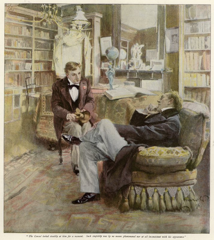 Unser Karl a The Graphic Christmas Number 1897-ben alkotó: Ludek or Ludwig Marold
