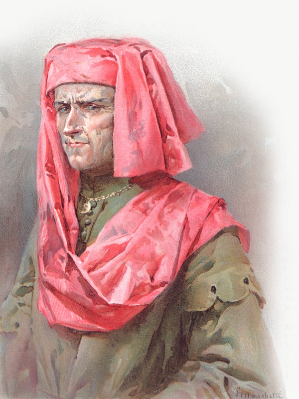 Illusztráció Shakespeare Otellójához (chromolitho) alkotó: Ludovico Marchetti