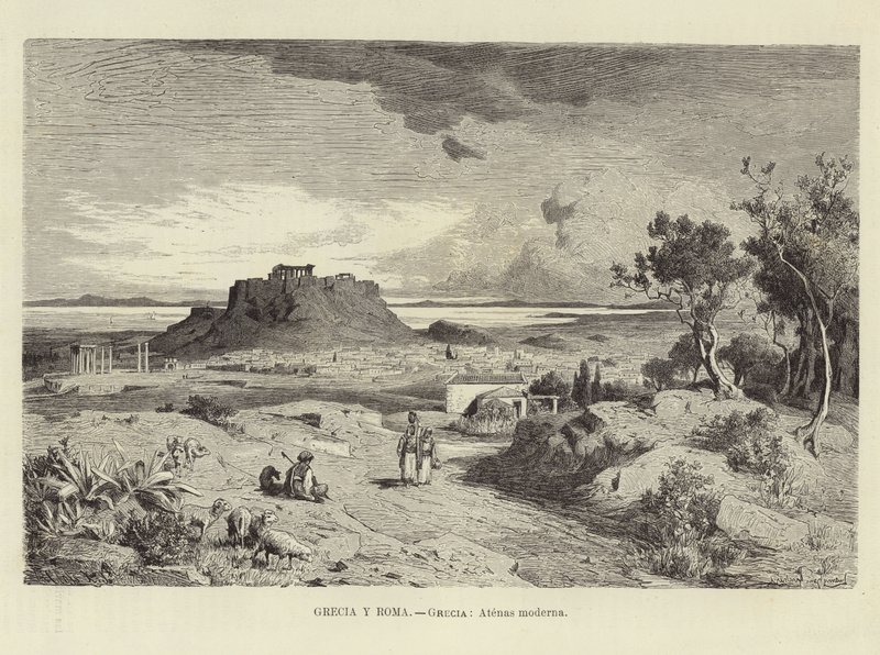 Görögország és Róma – Görögország: Modern Athén alkotó: Ludwig Hans Fischer