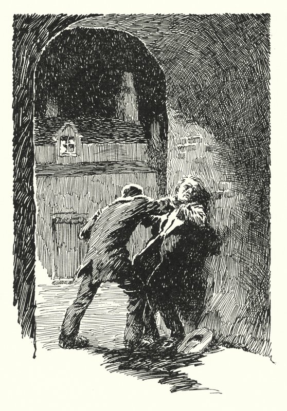 Illusztráció: Oscar Wilde: Dorian Gray képe (litho) alkotó: Lui Trugo