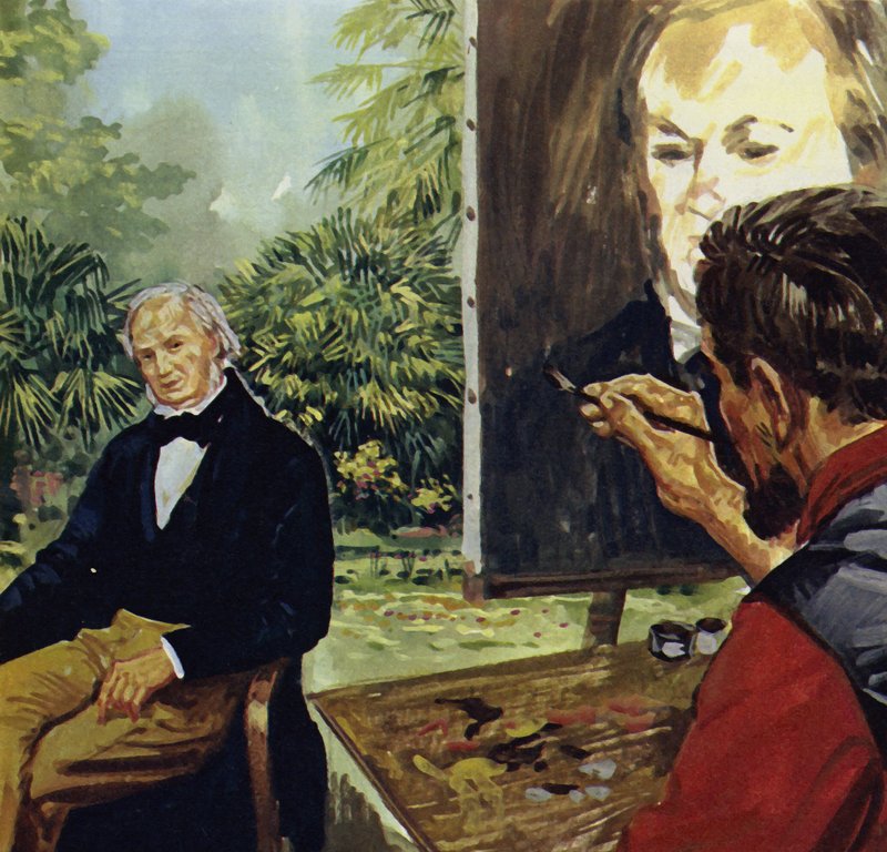 Renoir festménye Richard Wgner portréjáról (színes litográfia) alkotó: Luis Arcas Brauner