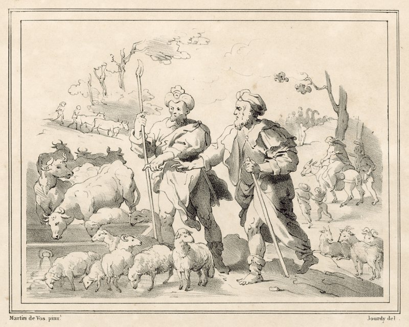 Két pásztor alkotó: Maarten de Vos