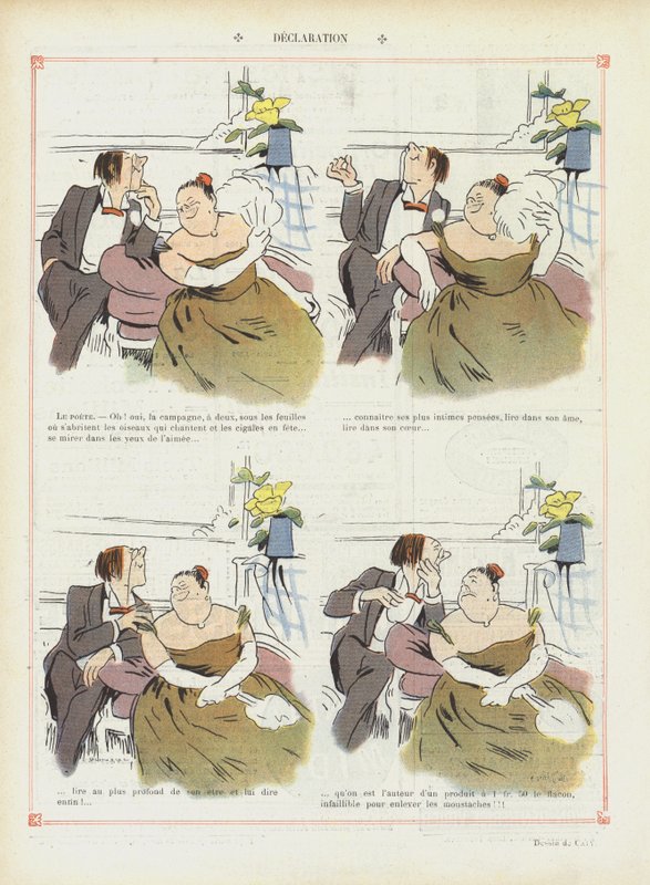 Illusztráció Le Rire alkotó: Marcel Amable O.L. Capy