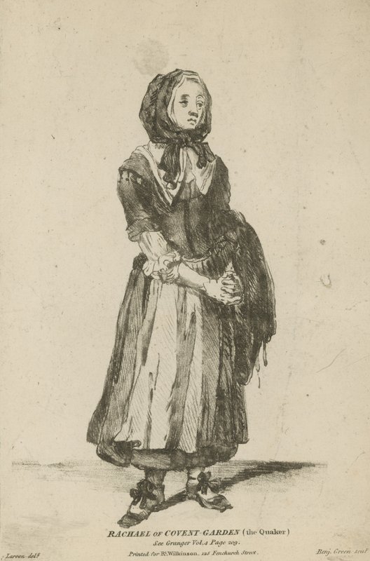 Rachael a Covent Gardenből, a kvéker alkotó: Marcellus the Younger Laroon