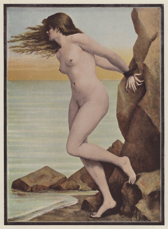 Androméda (színes litó) alkotó: Marguerite Arosa