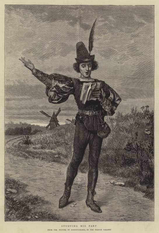 Részének tanulmányozása alkotó: Marie Francois Firmin Girard