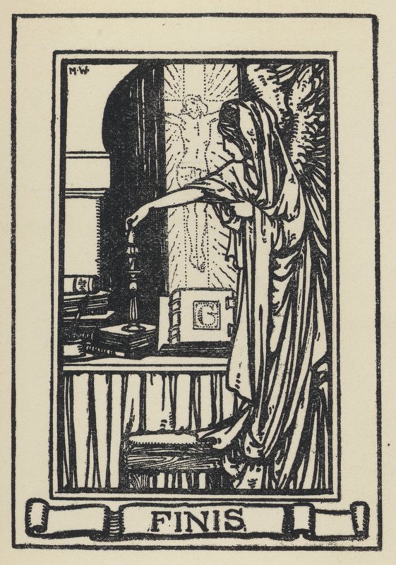 Illusztráció: The Dream Of Gerontius, Newman bíboros (litho) alkotó: Marie Preaud Webb