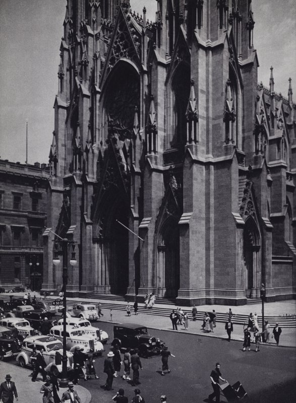 Manhattan: Szent Patrik katedrális (f/w fotó) alkotó: Mario Bucovich