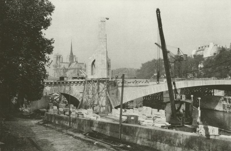 Párizs: Kilátás a Szajna partjáról a Notre-Dame-re (f/w fotó) alkotó: Mario Bucovich