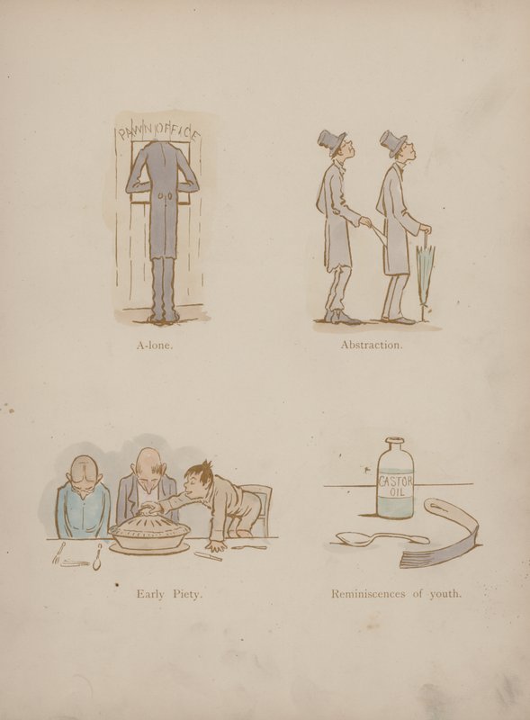Oldal Cynicus humoraiból (színes metszet) alkotó: Martin  Anderson