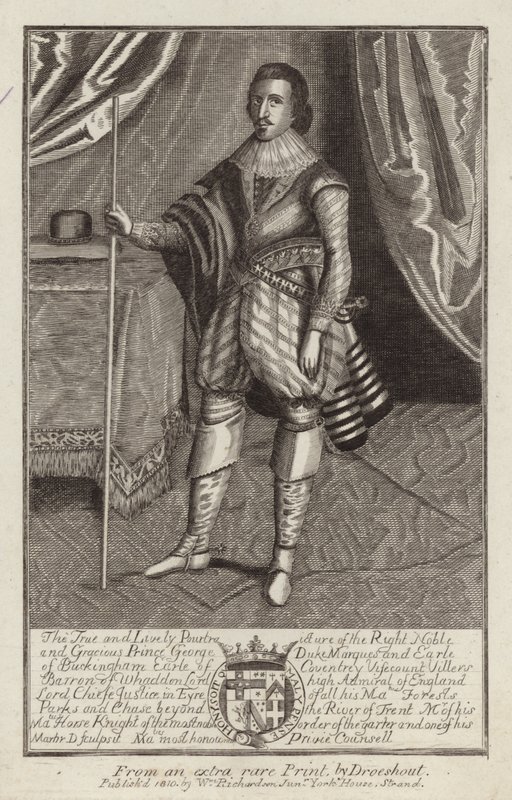 George Villiers alkotó: Martin, the elder Droeshout