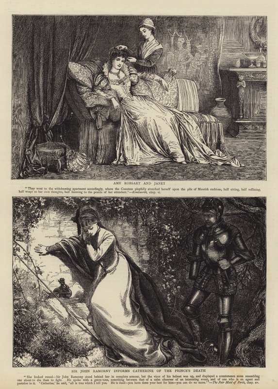 Sir Walter Scott centenáriuma alkotó: Mary Ellen Edwards