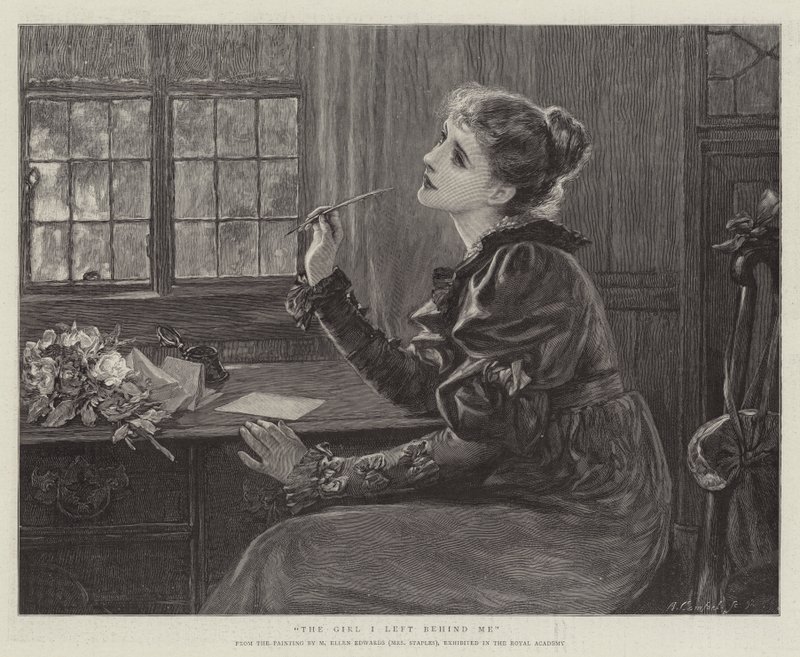 A lány, akit magam mögött hagytam alkotó: Mary Ellen Edwards