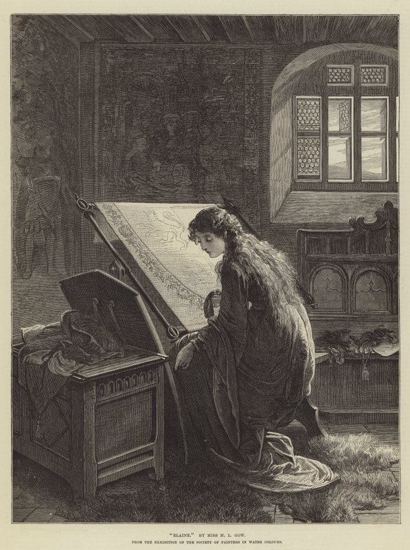 Elaine alkotó: Mary L. Gow