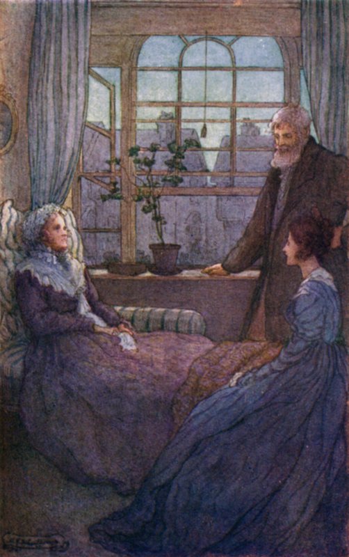 Illusztráció Cranford számára, Mrs. Gaskell alkotó: Mary V. Wheelhouse