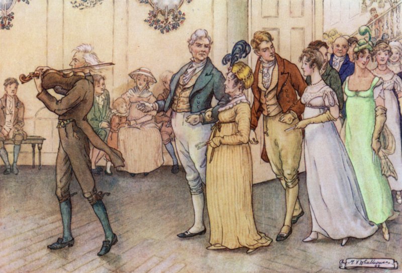 Illusztráció Silas Marner számára alkotó: Mary V. Wheelhouse