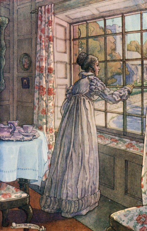 Illusztráció Silas Marner számára alkotó: Mary V. Wheelhouse