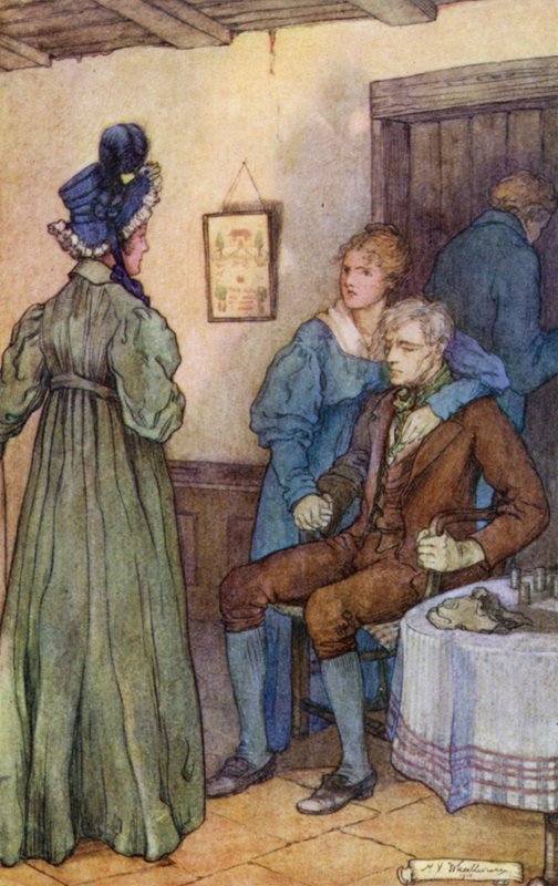 Illusztráció Silas Marner számára alkotó: Mary V. Wheelhouse