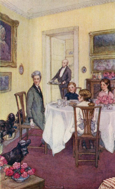Jelenet a Lassú kocsiból, Edward Verrall Lucas alkotó: Mary V. Wheelhouse
