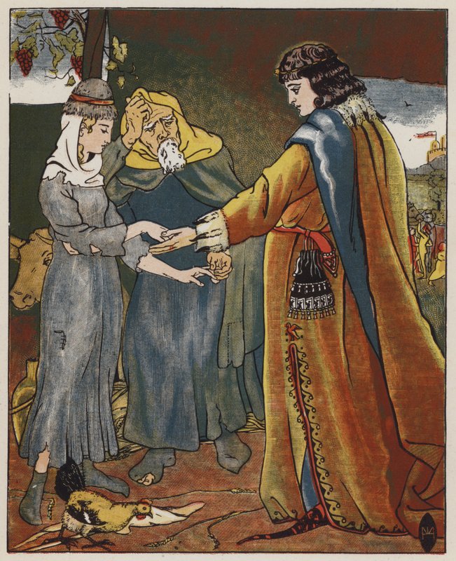 Griselda házassága, Chaucer hivatalnok meséje alkotó: Mary Eliza Haweis