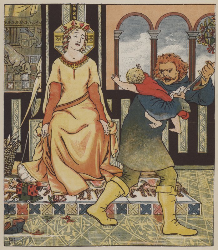 Griselda szomorúsága, Chaucer hivatalnok meséje alkotó: Mary Eliza Haweis