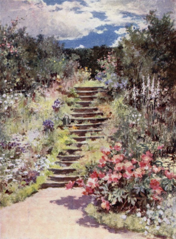 Skót kertek: Manse of Fyvie (színes litó) alkotó: Mary Georgina Wade Wilson