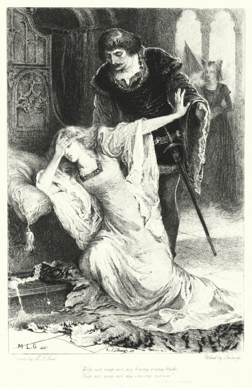 The Braes Of Yarrow (metszet) alkotó: Mary L. Gow