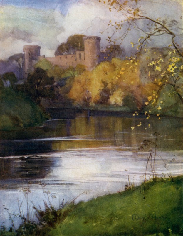 Bothwell kastély (színes litó) alkotó: Mary Young Hunter
